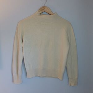 Priscila Sweater Womens S Mock Neck Long Sleeve Ribbed Hem Cuffs